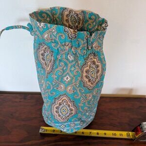 VERA BRADLEY Totally Turq 2010 - Drawstring Bag